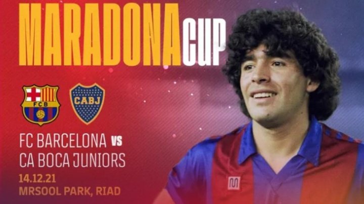 El Barça y Boca jugarán en diciembre la 'Maradona Cup'