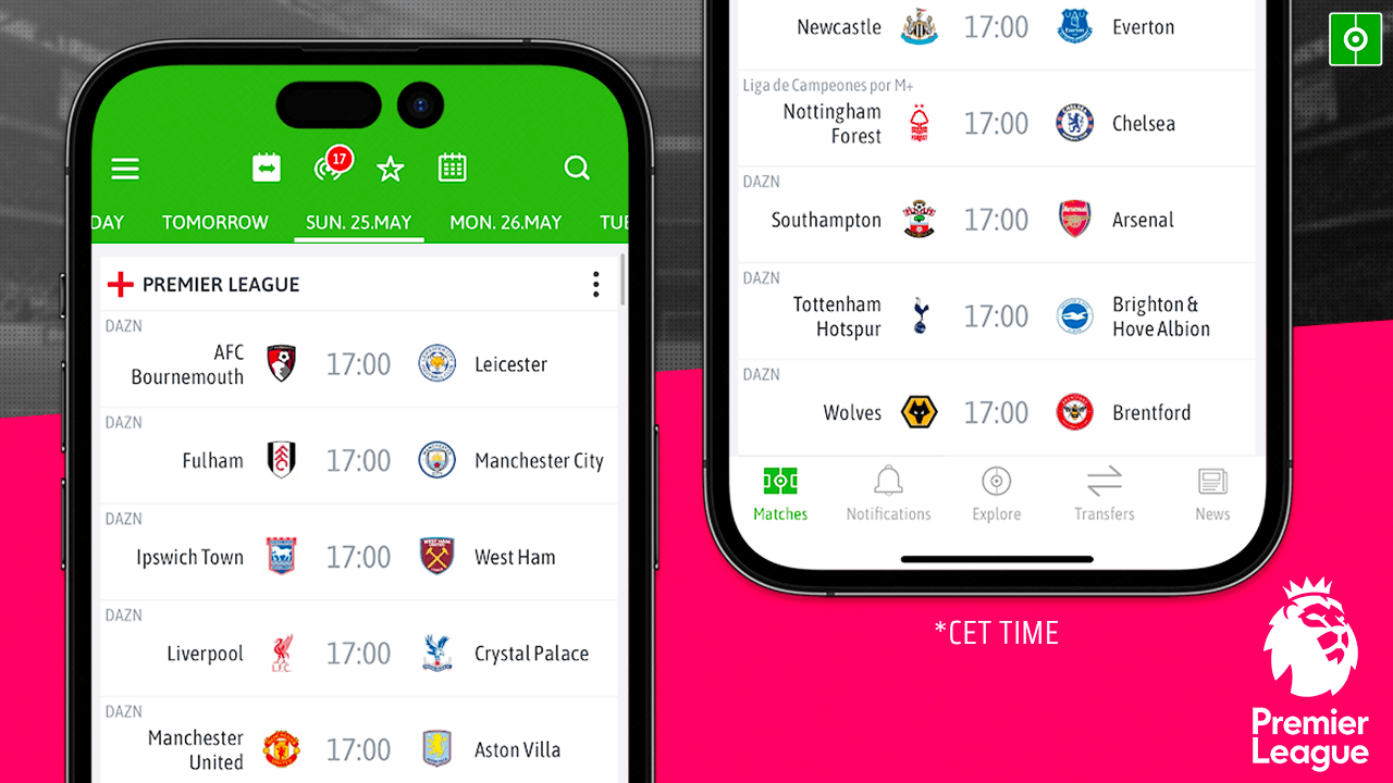 LIVE: Premier League 24/25 finale