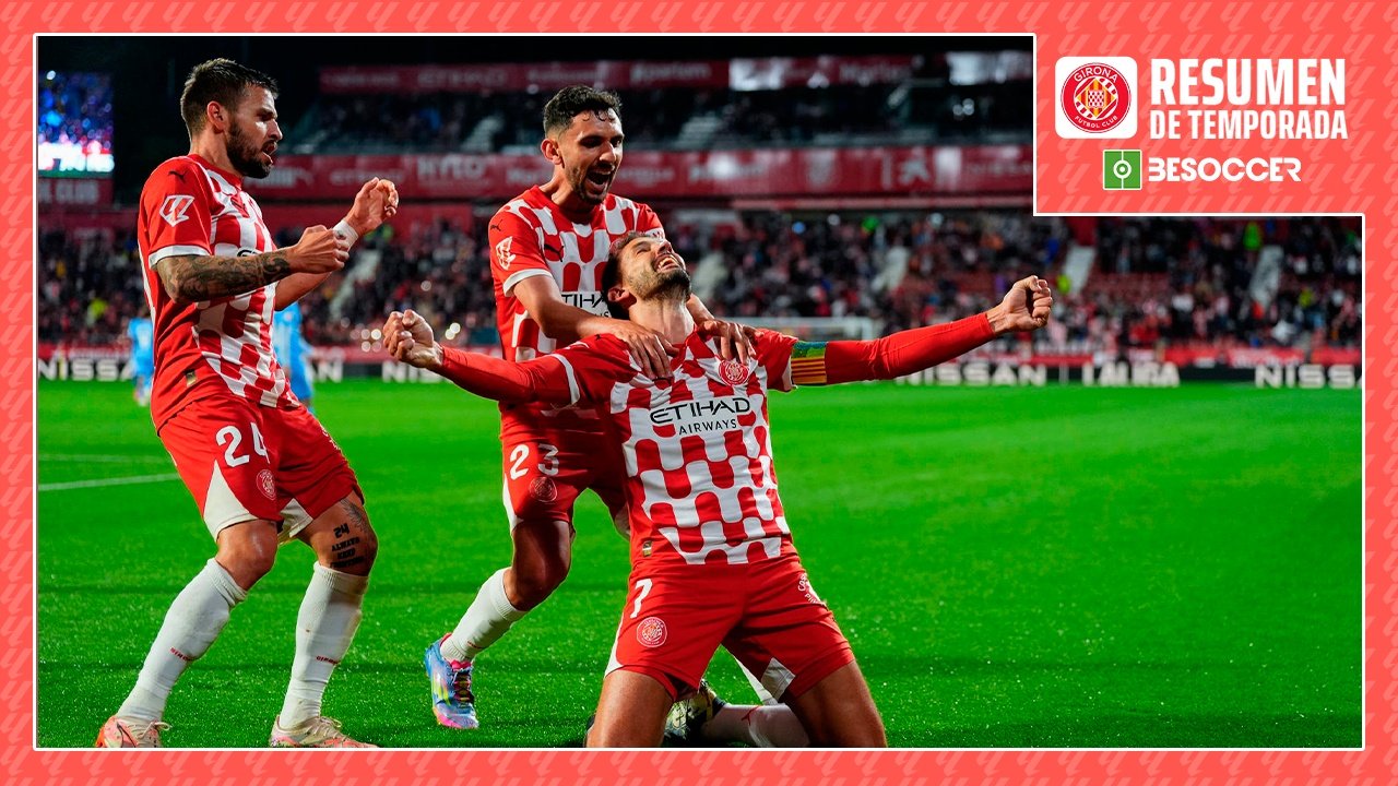 El Girona vivió una temporada de bajón. BeSoccer