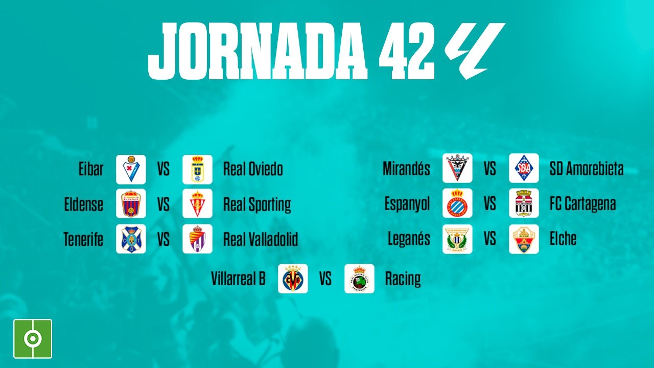 Adiós a la temporada regular en Segunda: esto es todo lo que pasó en la jornada final