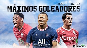 Así va la tabla de goleadores de la Ligue 1 2021-22. BeSoccer Pro