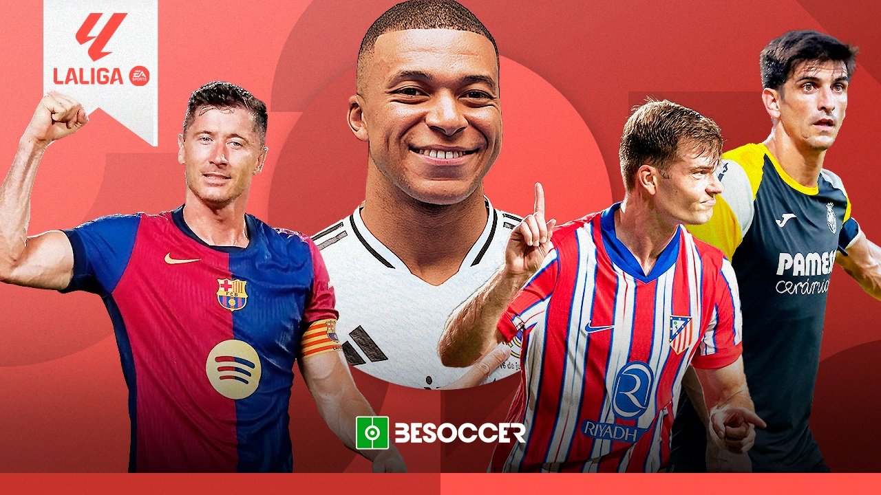 Estos son los máximos goleadores de LaLiga 2024-25. BeSoccer