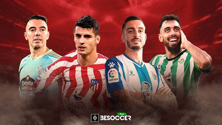 Estos son los máximos goleadores españoles de 2023. BeSoccer Pro