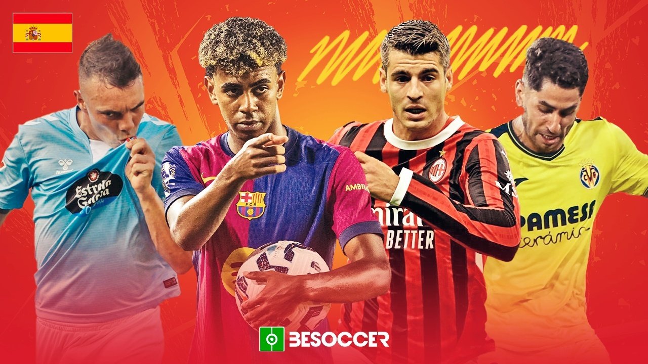 Estos son los máximos goleadores españoles de 2025. BeSoccer