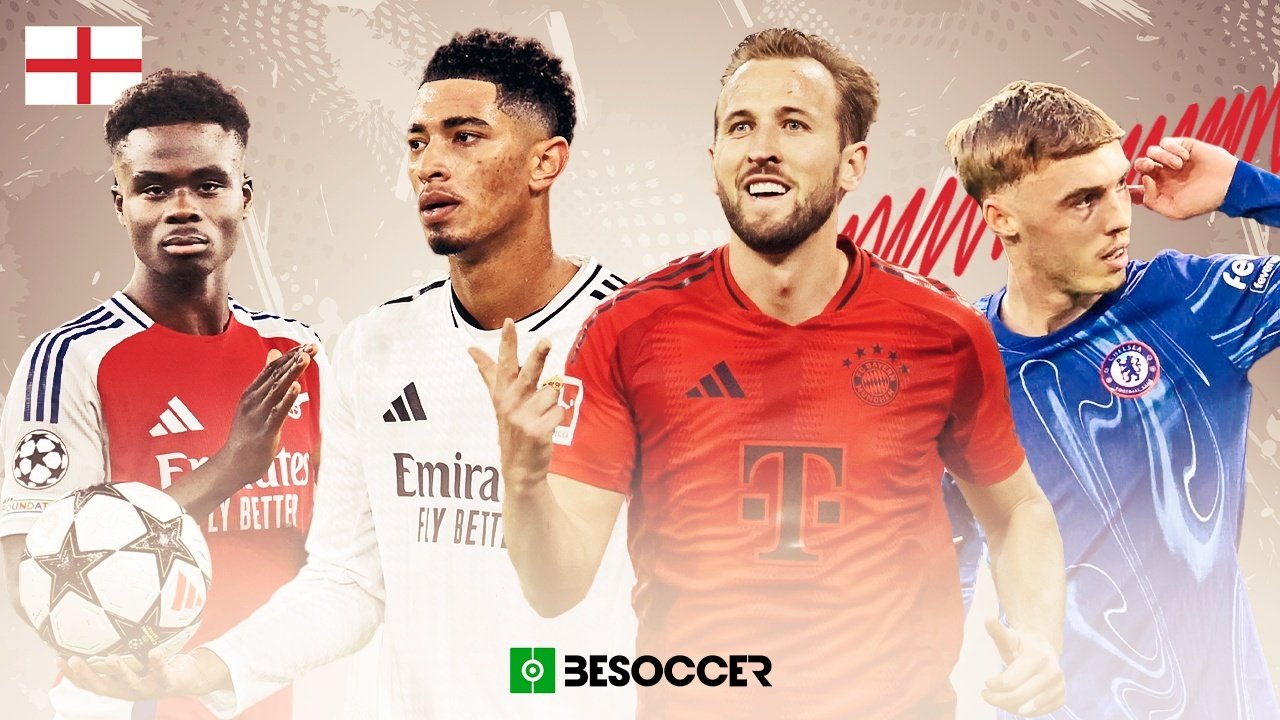 Estos son los máximos goleadores ingleses de 2025. BeSoccer