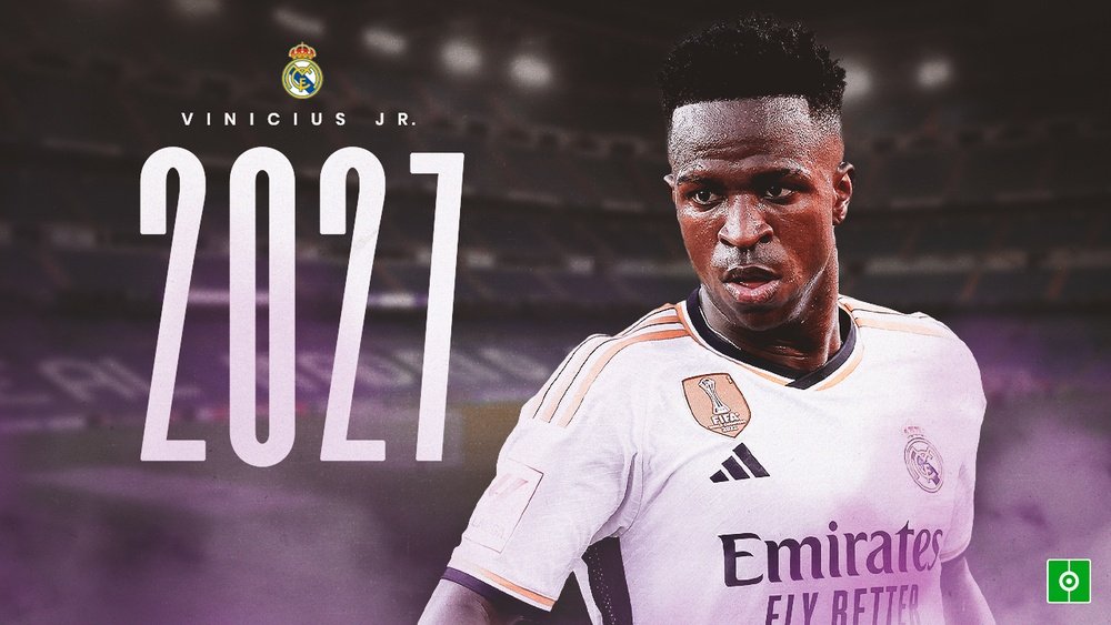OFFICIAL Vinicius signs new Real Madrid deal until 2027