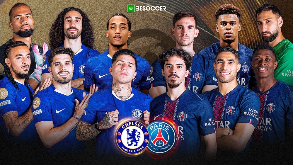 El duelo de los líderes estadísticos del Chelsea-PSG. BeSoccer