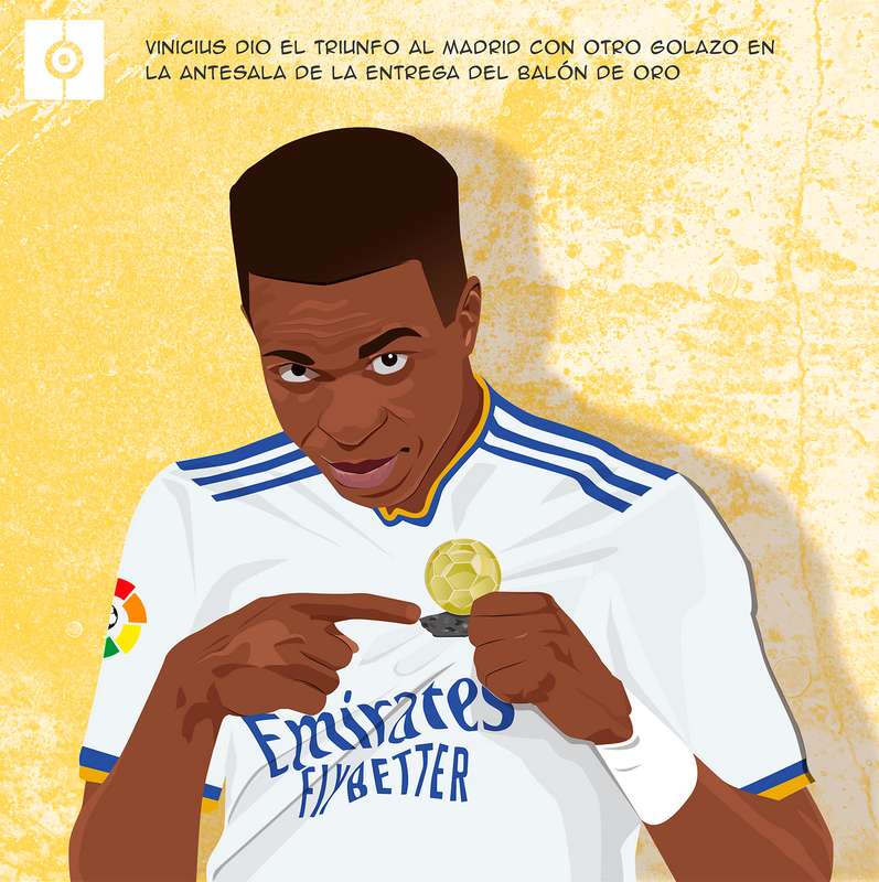 Vinicius Liga Cómic jornada 15 BeSoccer