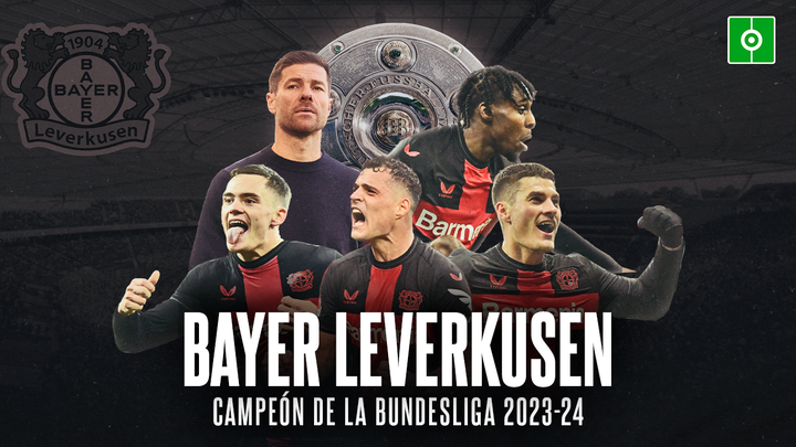 El Bayer Leverkusen de Xabi Alonso, campeón de la Bundesliga 23-24