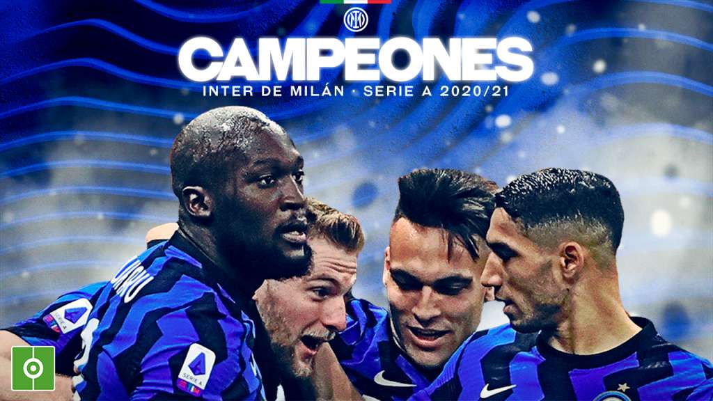El Inter, campeón de la Serie A