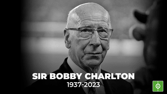 El fútbol está este sábado un poco más triste. Sir Bobby Charlton, leyenda del Manchester United y de la Selección Inglesa, falleció a los 86 años de edad.