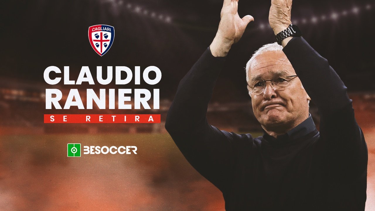 Ranieri deja el Cagliari y el fútbol. BeSoccer