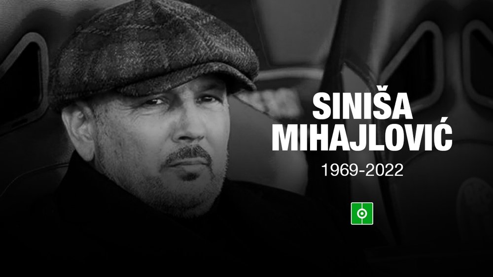 Mihajlovic falleció a los 53 años. BeSoccer