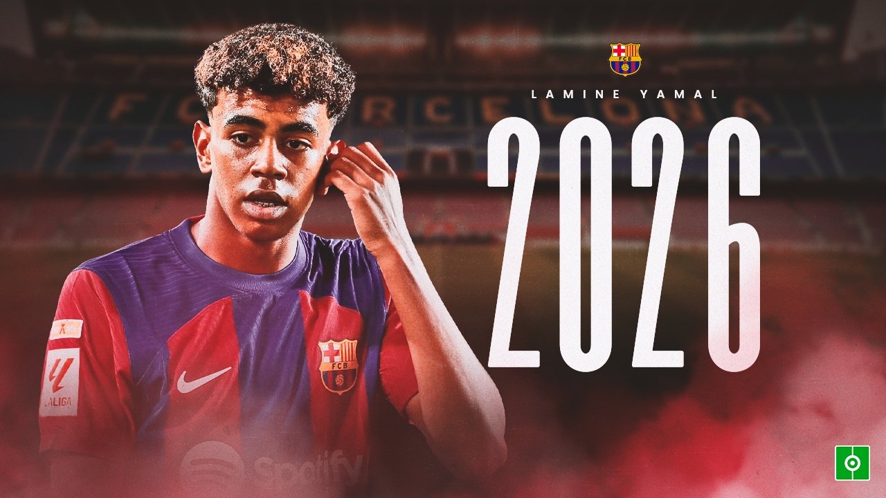 OFFICIAL: Lamine Yamal renews his contract with Barcelona