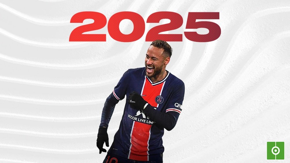 Neymar renovó con el PSG. PSG