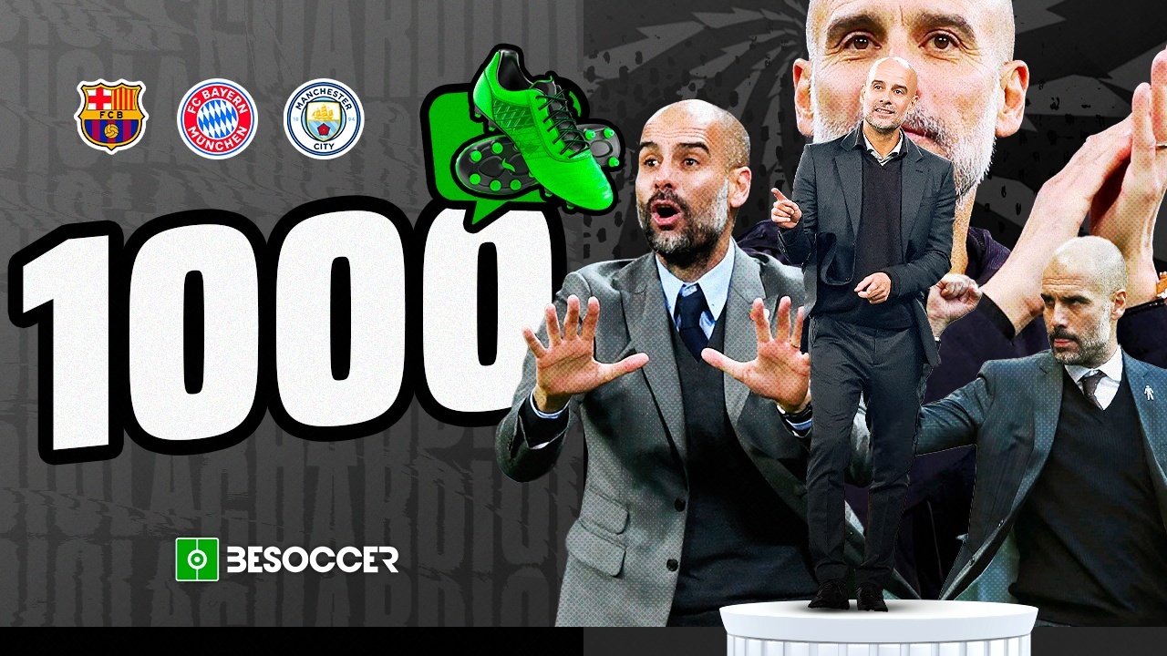 Guardiola llega a los 1.000 partidos ante su bestia negra