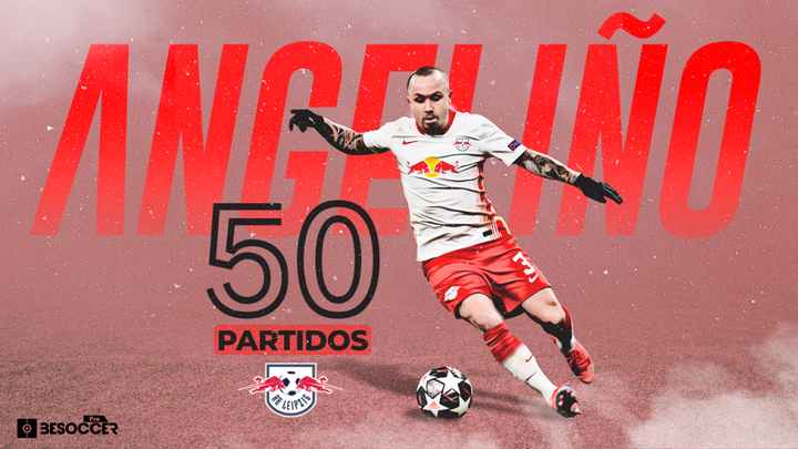 Angeliño cumple 50 partidos con el RB Leipzig