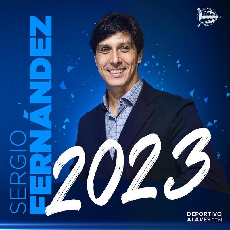 Sergio Fernández renovó hasta 2023. Alavés