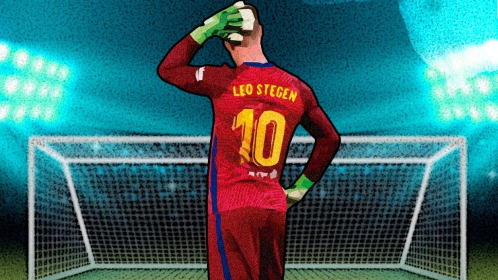 Conquista en términos de Parcialmente El Messi con guantes
