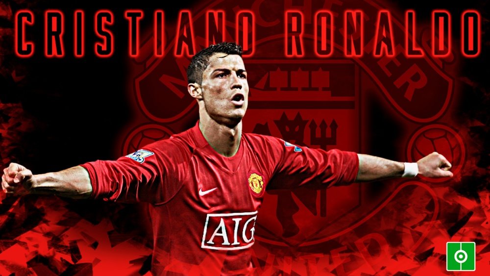 Cristiano Ronaldo ficha por el Manchester United. BeSoccer