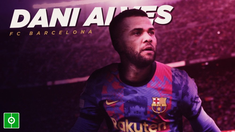 Dani Alves joins Barca. BeSoccer