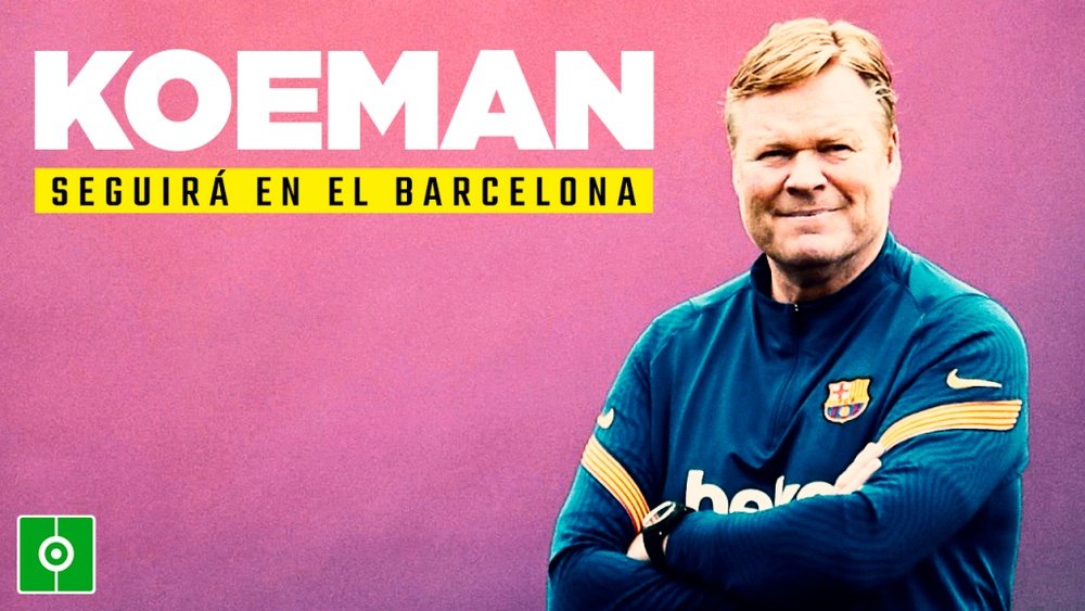 Koeman seguirá en el Barça. BeSoccer