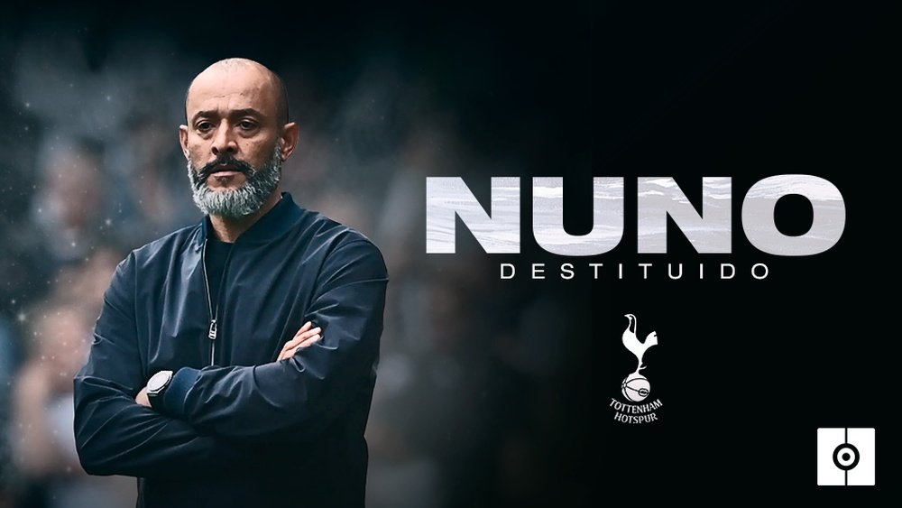 Nuno deja el Tottenham. BeSoccer