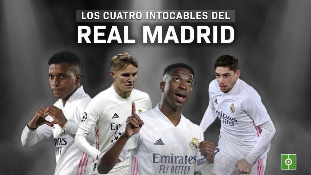 Los cuatro intocables de futuro del Real Madrid. BeSoccer