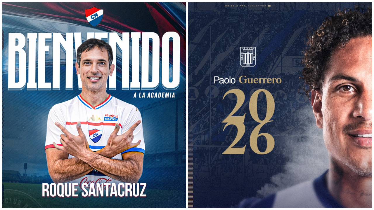 Otra gira de los viejos 'rockeros' del gol: Guerrero y Santa Cruz ya tienen equipo para 2026