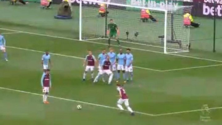Vidéo : Faute au lieu de pénalty... mais West Ham marque quand même