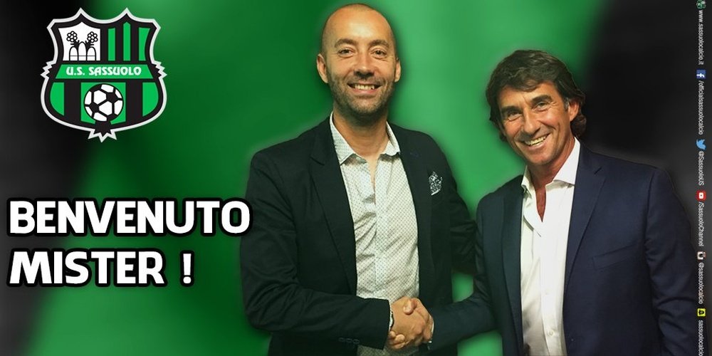 Cristian Bucchi, nuevo entrenador del Sassuolo. USSassuolo