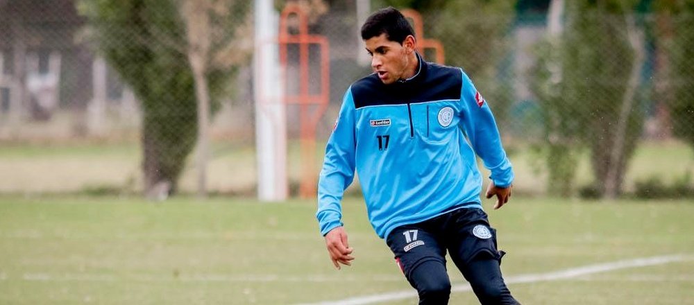 Cristian Gabriel Romero, en un entrenamiento con Belgrano. BelgranoCordoba