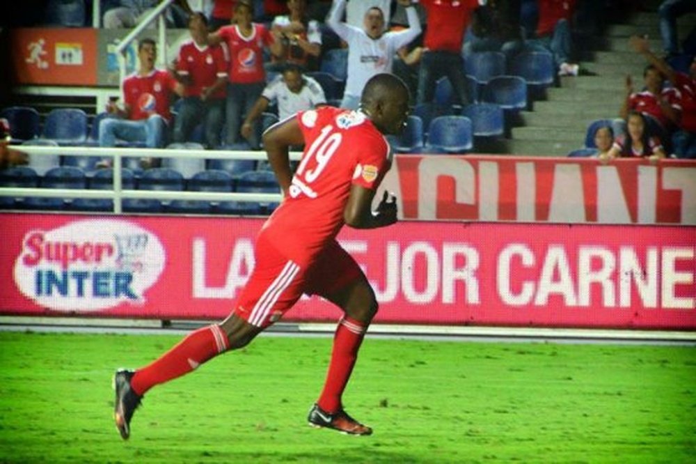 Cristian Martínez Borja sufrió una lesión ante Deportivo Cali. AméricadeCali