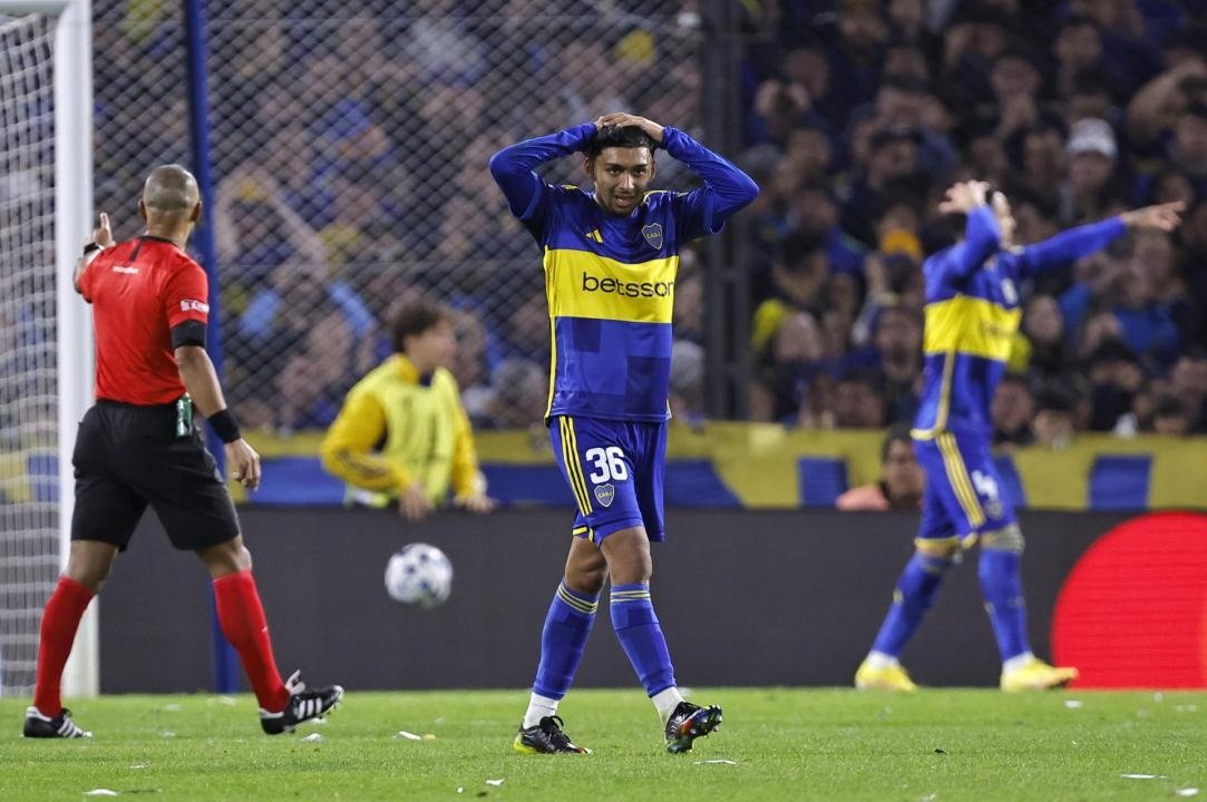 Boca empató sus 9 últimos partidos en cruces en Libertadores. EFE