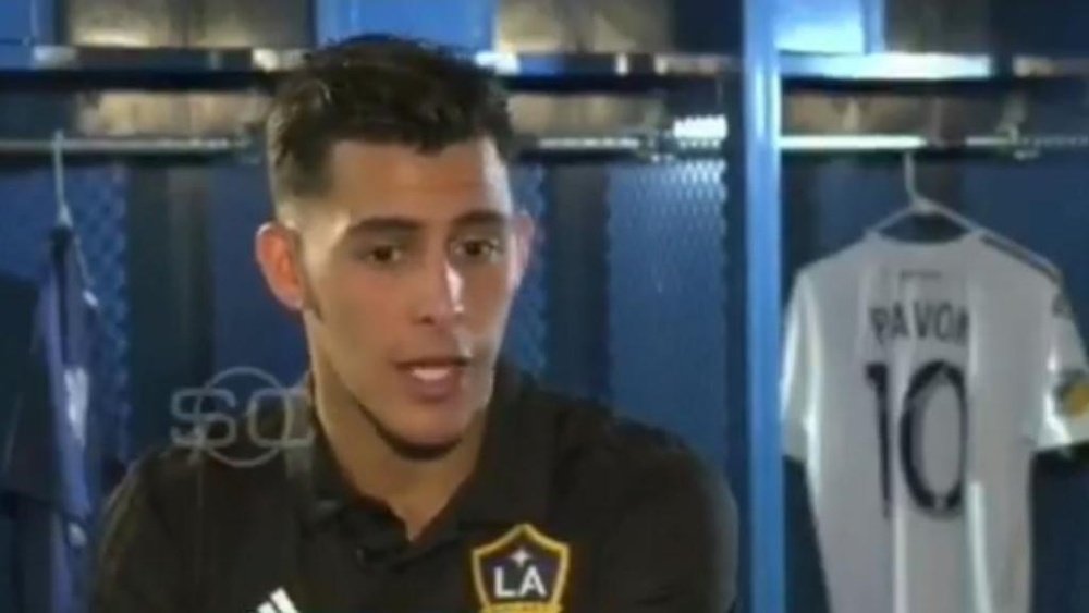 Pavon n'étais plus heureuc à Boca Juniors. Captura/ESPN