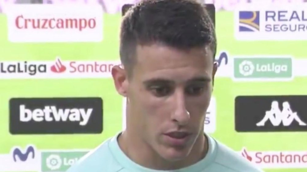 Tello analizó la derrota del Betis. Twitter/RealBetis