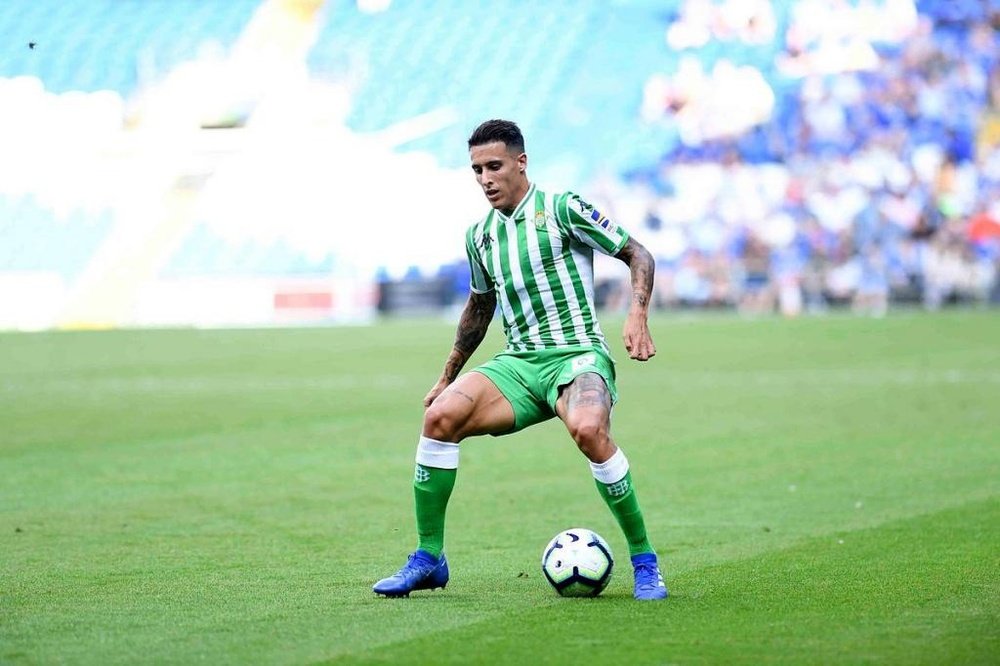 Cristian Tello scored as Betis overcame Cardiff. Twitter/RealBetis
