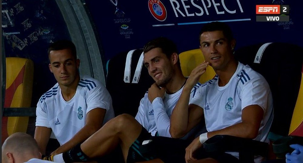 The Portuguese started the Super Cup final on the bench. ESPN