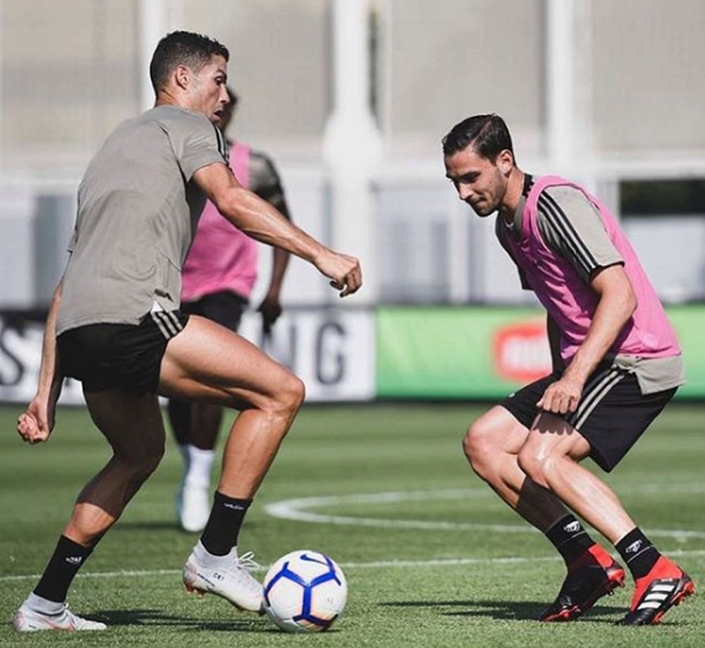 Cristiano ya se ha incorporado a la disciplina de la Juventus. Instagram