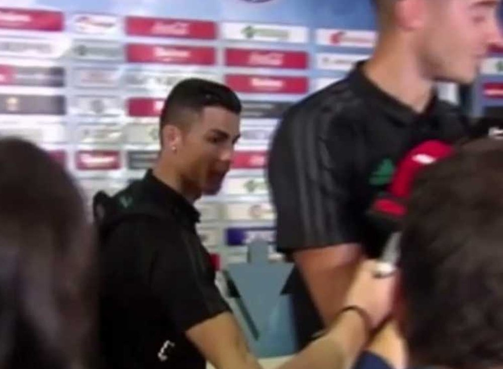 La blague coquine de Cristiano Ronaldo à Lucas Vázquez. Youtube