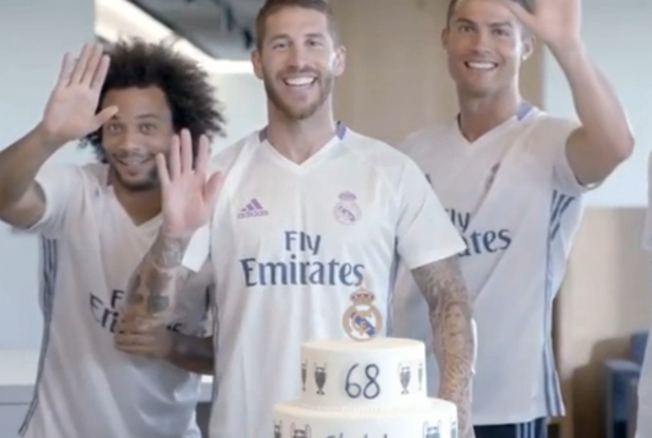 Real Madrid el cumpleaños de sus
