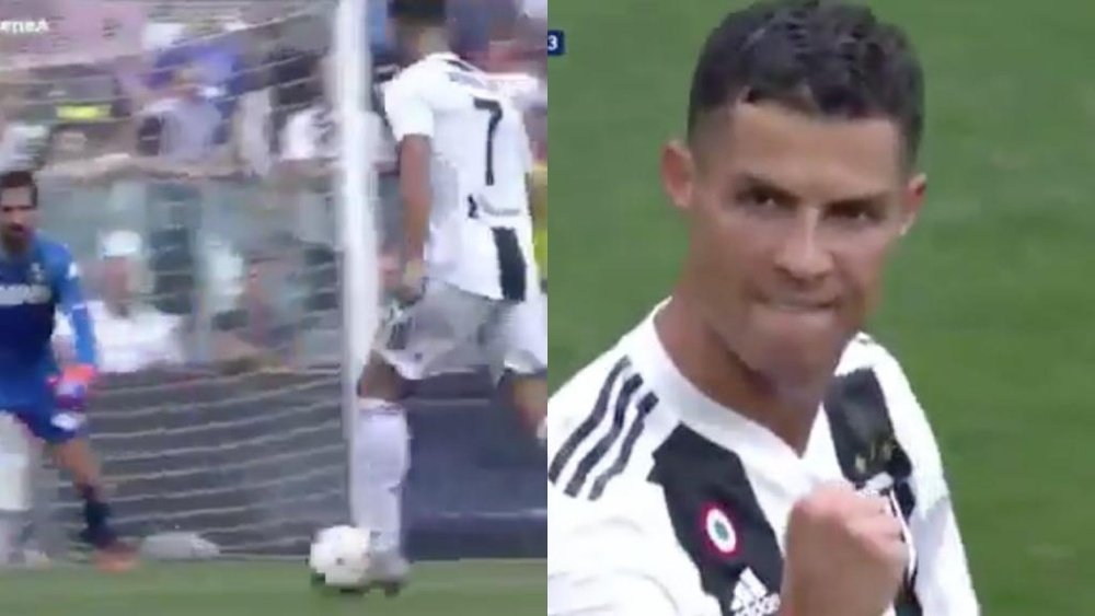 Sassuolo a vu émerger CR7. GOL