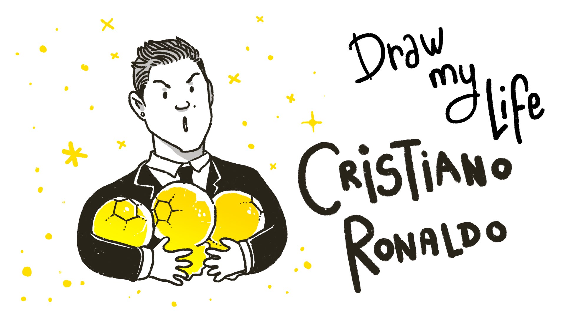 No te pierdas la vida de Cristiano Ronaldo en dibujos animados