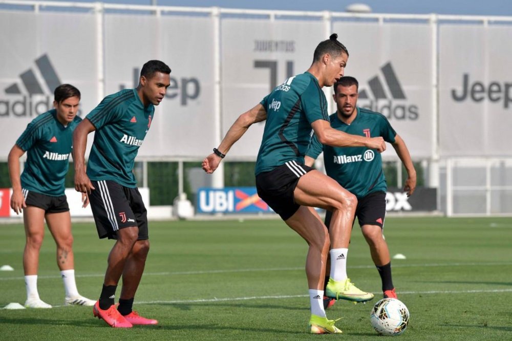 Cristiano tiene un detalle nuevo en sus botas. Juventus