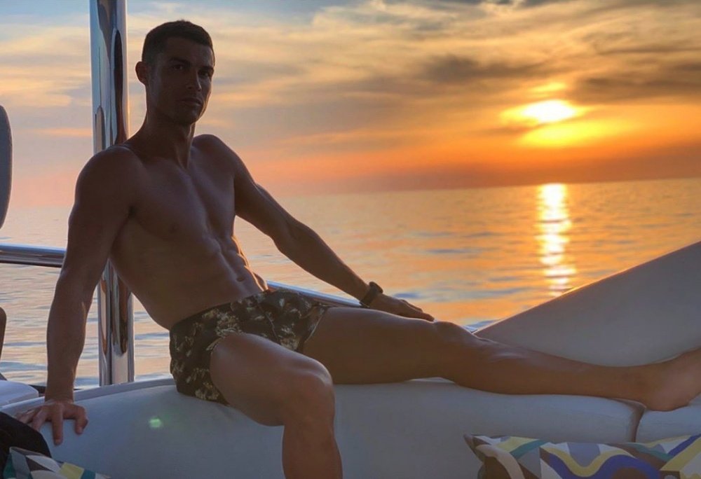 Cristiano presume de vacaciones tras acabar la temporada. Instagram/cristiano