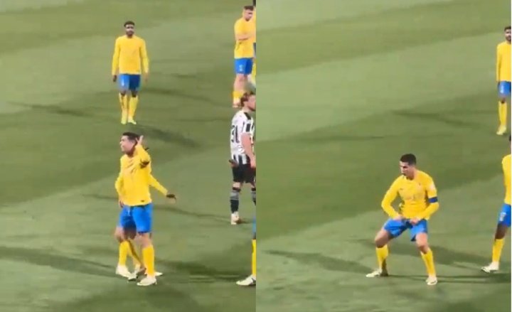 Ronaldo scores in Al Nassr win, responds to 'Messi' chants