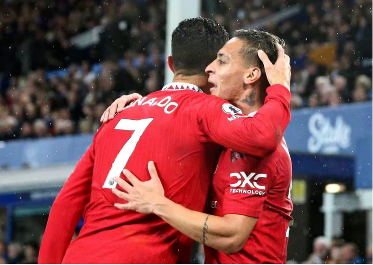 Man Utd's Antony 'grew up admiring' Cristiano Ronaldo