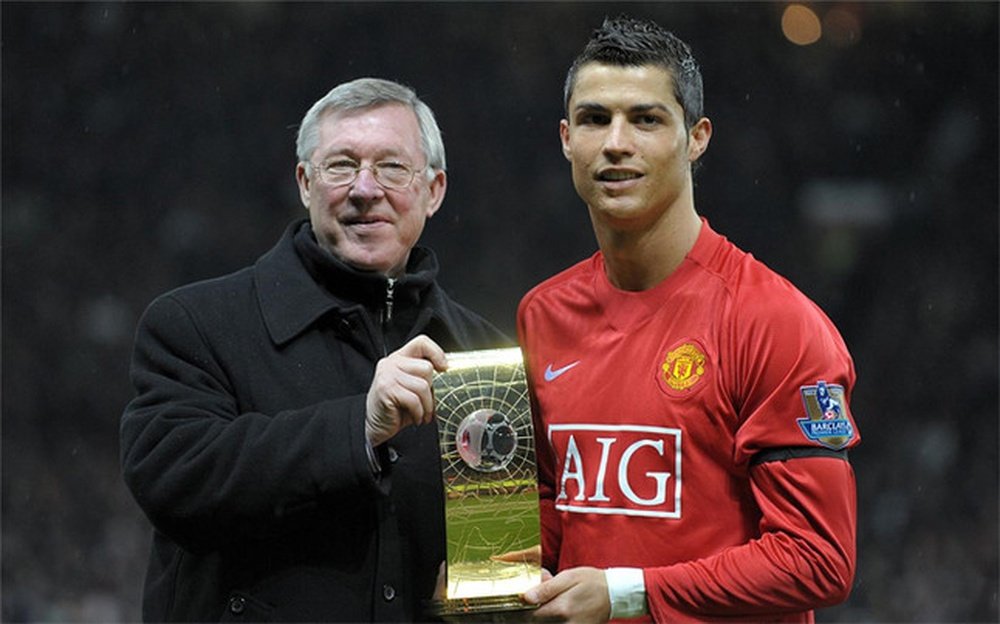 Ferguson revealed the reason that pushed Ronaldo to United. AFP