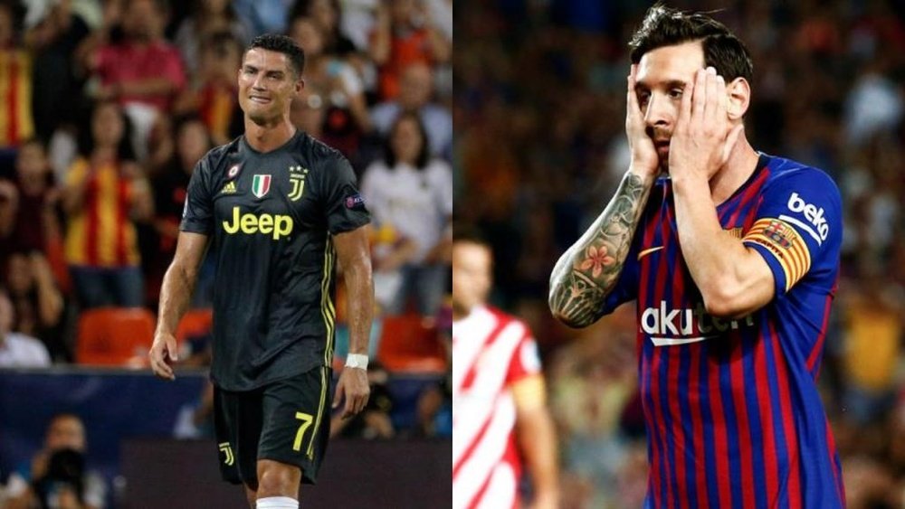 Messi and Ronaldo have unfinished business in the Champions League. EFE