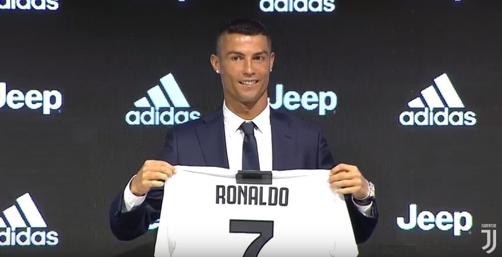 Ronaldo a beaucoup de respect pour son ancien entraineur. Capture/JuventusFC